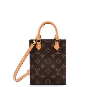 Louis Vuitton Petit Sac Plat Bag Canvas #230069L16B
